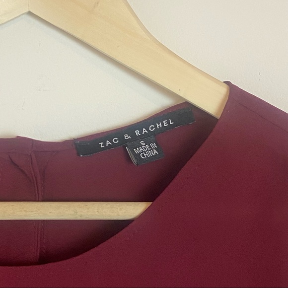 Zac & Rachel Bohemian Embroidered Blouse Top Size Small - Picture 5 of 13